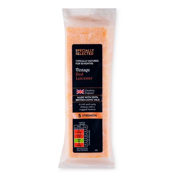 Specially Selected Vintage Red Leicester 220g